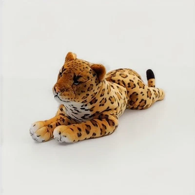 VTG Large Jumbo Plush Leopard Swirl African Wildlife Cat 33" - Image 1 of 4