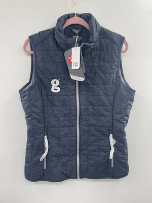 NWT Cutter & Buck Prima Loft Eco Insulated Puffer Vest Men's Large Charcoal Grey - Image 1 of 4