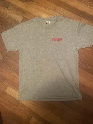 Vintage NASA Shirt Men’s XL Gray Embroidered Logo Single Stitch Made In USA - Image 1 of 4