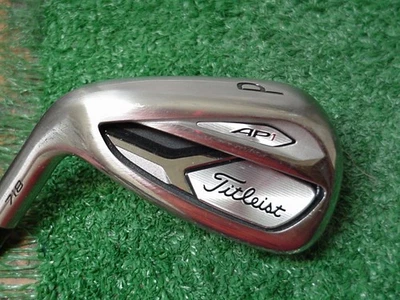 Left Hand Nice Titleist Ap1 718 Pitching Wedge Amt Red S-300 Steel Stiff Flex - Image 1 of 4