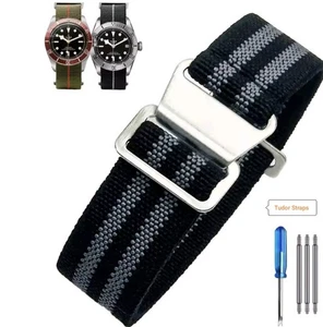 Tudor Black Bay 58 54 - Replacement Military Watch Strap - 007 Bond Style  - Picture 1 of 3