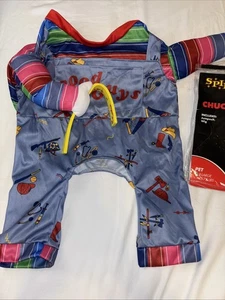 Muñeca Chucky 'Good Guys' Disfraz Cosplay Ropa para Perro para Halloween, Talla X-Grande - Imagen 1 de 8