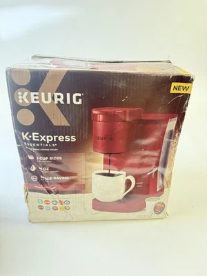 Keurig K-Express Essentials Single Serve Coffee Maker Red 36oz 6-10oz Compact - Image 1 of 4