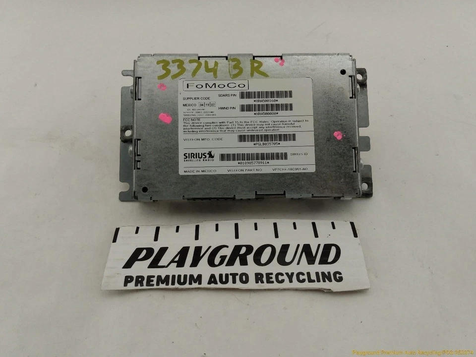 Receptor estéreo de radio satelital Land Rover LR3 Sirius compatible con 2007-2011 07 08 09 10 Foto 1 de 4