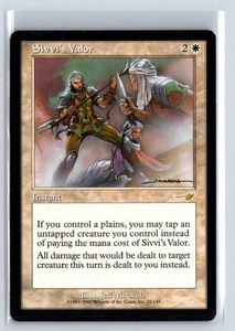 (3x) SIVVI'S VALOR – MTG Magic the Gathering Card – Nemesis – Rare - Picture 1 of 6
