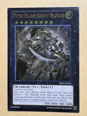 Yu-Gi-Oh! - Divine Dragon Knight Felgrand Aayla - UTR - SHSP-EN056 - Near Mint - Image 1 of 2