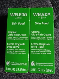 2x Weleda Skin Food Original Ultra-Rich Cream 1 oz - Exp. 08/2026 - Picture 1 of 4