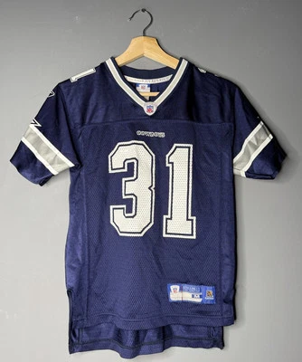 Camiseta deportiva juvenil mediana 10-12 - Roy Williams Dallas Cowboys Reebok azul #31 Foto 1 de 4
