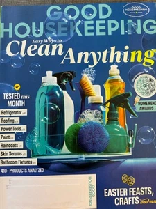 Good HouseKeeping Magazine March/April 2025 Easy Ways to Clean Anything - Foto 1 di 1