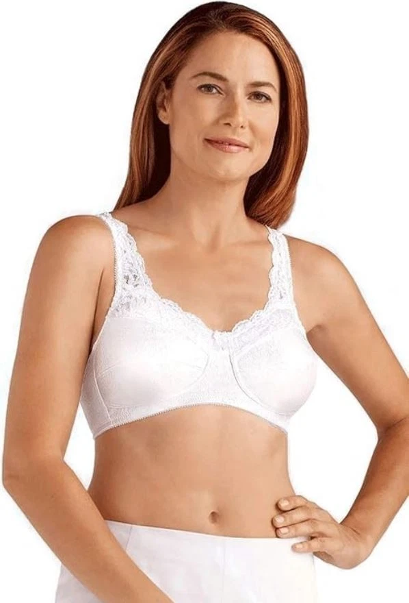 Sujetador para mujer Amoena Annabell sin aros, blanco, 36D Foto 1 de 1