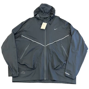 Neu mit Etikett Nike Storm-FIT ADV Laufen Regenschutz schwarz Jacke FZ0622-010 Größe Herren XXL - Bild 1 von 19