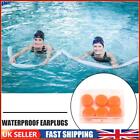 Soft Swimming Earplugs Water Waterproof Silicone Diving Supplies (Orange)