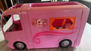 2008 Mattel Barbie Pink Glamour Camper Pop Up Zelt Wohnmobil Wohnmobil - Bild 1 von 11