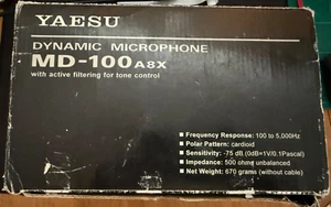 Yaesu MD-100 A8X dynamiczny mikrofon biurkowy - Zdjęcie 1 z 4