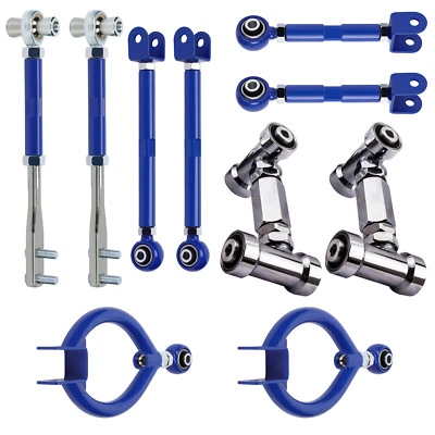 Kit completo de suspensión delantera trasera brazos de inclinación de control para Nissan 240SX 1989-94 Foto 1 de 4