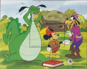 Redonda block30 MNH 1985 Walt-Disney-Figures - Picture 1 of 1