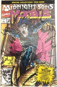 MORBIUS THE LIVING VAMPIRE. NUMBER 1. SEALED POLYBAGGED WITH POSTER. 1992. NM/MT - Picture 1 of 2