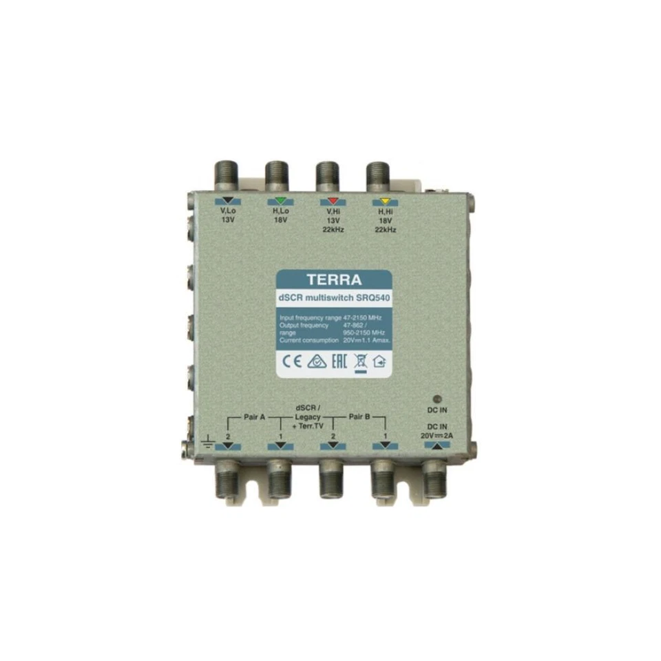 MULTISWITCH IMPIANTO SATELLITARE PARABOLA 4 USCITE LEGACY SCR PASSANTE SAT DVB-S - Immagine 1 di 1