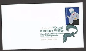 US 5220 Disney Villains The Little Mermaid Ursula DCP FDC 2017 - Picture 1 of 1
