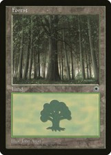 Forest (Large Middle) | MtG Magic Portal | English | Lightly Played
