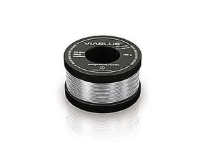 Viablue Saldare Argento 100g Feinsilberanteil 4% Diametro 1mm SnAg4.0Cu0.7CoGe - Picture 1 of 1