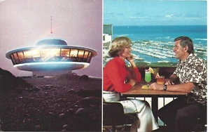 Vintage Postcard  LA Ronde Revolving Restaurant Honolulu Hawaii - Picture 1 of 2