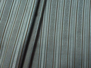 Drapery Upholstery Fabric - Stunning Woven Jacquard Striped Design - Seafoam - Picture 1 of 1