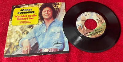 JOHNNY RODRIGUEZ I Couldn't Be Me / Sometimes I Wish PS 45 7" VINYL Country - Image 1 of 3