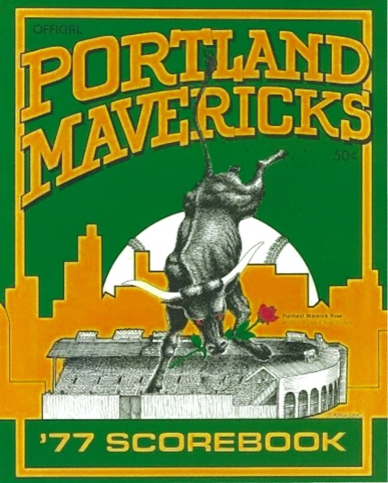 Foto de béisbol Portland Mavericks 1977 8x10 PCL Foto 1 de 1