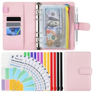 Budget Binder Organizer, A6 Cash System Planner for Money Receipts,Document p... - Picture 1 of 7
