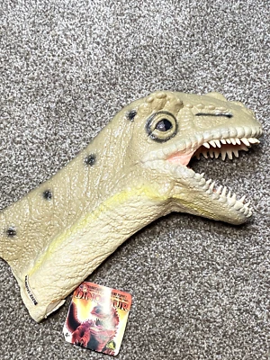 Títere de mano Dinoland Dinosaurio Reino Animal de los Parques Disney T-Rex Nuevo con etiquetas Foto 1 de 4