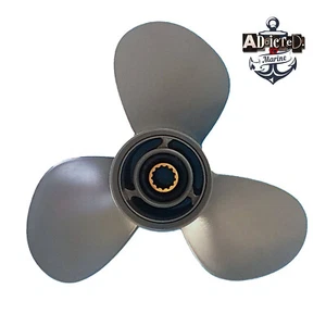 Size 11 1/4 x 13 HONDA Propeller 35-40-45-50 60hp 3 Blade Aluminium Prop - Picture 1 of 1