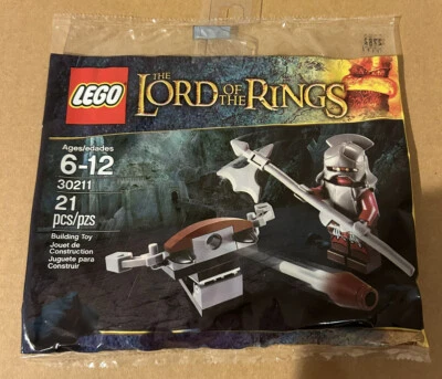 LEGO LOTR 30211 Uruk-Hai with ballista Polybag NEW Retired - Image 1 of 2