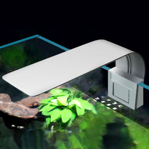 Aquarium LED Light Super Slim High Brightness Waterproof Clip On Plant Lamp 