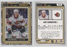 2022-23 O-Pee-Chee Premier Rookies Rainbow /99 Jake Sanderson #P-94 Rookie RC