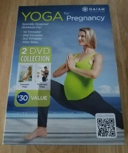 2013 Gaiam Yoga for Pregnancy , 2-Disc Set Collection *One of them is Brand New* - Picture 1 of 9