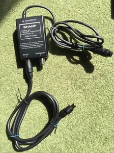 Sharp RF Convertor VR-H10RF COAXIAL CONVERT SELECTOR BLACK CABLE - Picture 1 of 6
