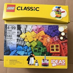 *NEW* LEGO Classic *CREATIVE BUILDING BOX* (10695) Complete SEALED BAGS Open Box