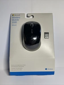 NEW Sealed Microsoft Wireless Mobile Mouse 3500 Gray / Black Model 1571 , 1496 - Bild 1 von 2