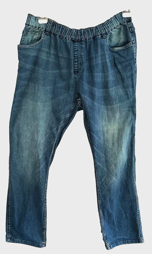 Herren Jeans Schlupf Jeans, W48/L32, blau von Identic - Bild 1 von 2