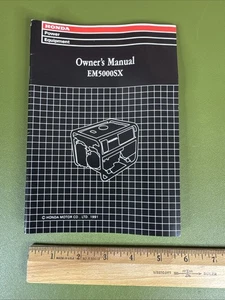 oem Honda Generator EM5000SX Owners Manual 31ZC2660 - Picture 1 of 6