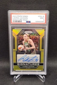 2023 Panini Prizm WNBA Lauren Jackson Gold Prizm Auto /10 PSA 9 MINT Storm - Picture 1 of 2