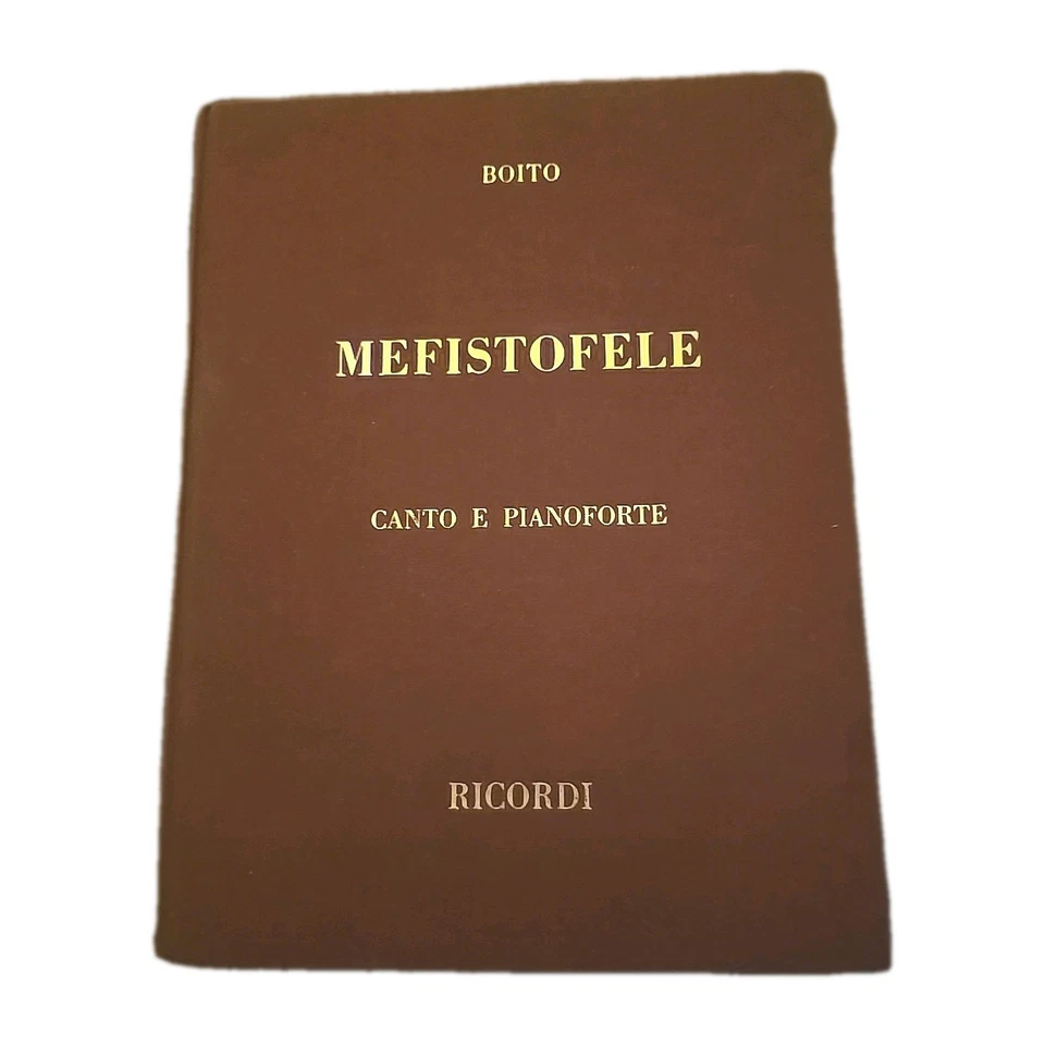 Mefistofele by Arrigo Boito.  Song And Piano - Image 1 of 3