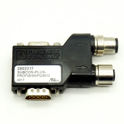 Phoenix Contact 2902317 9 Contact Straight Plug D-Sub Connector - Image 1 of 3