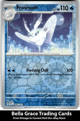 Frosmoth #046/162 SV05: Temporal Forces Pokemon Common Reverse Holo - Image 1 of 2