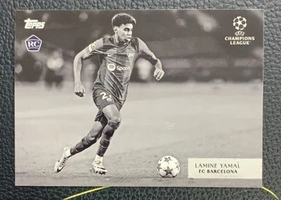 Lamine Yamal 2023-24 Topps Simplicidad UCC FC Barcelona Rookie RC Foto 1 de 2