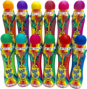 Dab-O-Ink 3oz Bingo Daubers - Mixed Colors - 1 Count (Pack of 12), MULTI-PACK - Picture 1 of 2