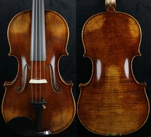 Concert Master Handmade Violin after Guarneri del Gesu 1743 Cannone Violin ZM8-G - Picture 1 of 12