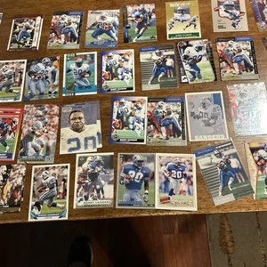 LOTE DE 41 TARJETAS COLECCIONABLES DE FÚTBOL BARRY SANDERS EN EXCELENTE ESTADO - Imagen 1 de 12