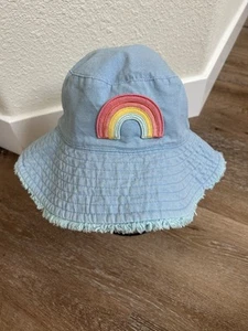 NWT Rockahula Rainbow Girls Floppy Sun Hat Size 7-10 Years - Picture 1 of 11